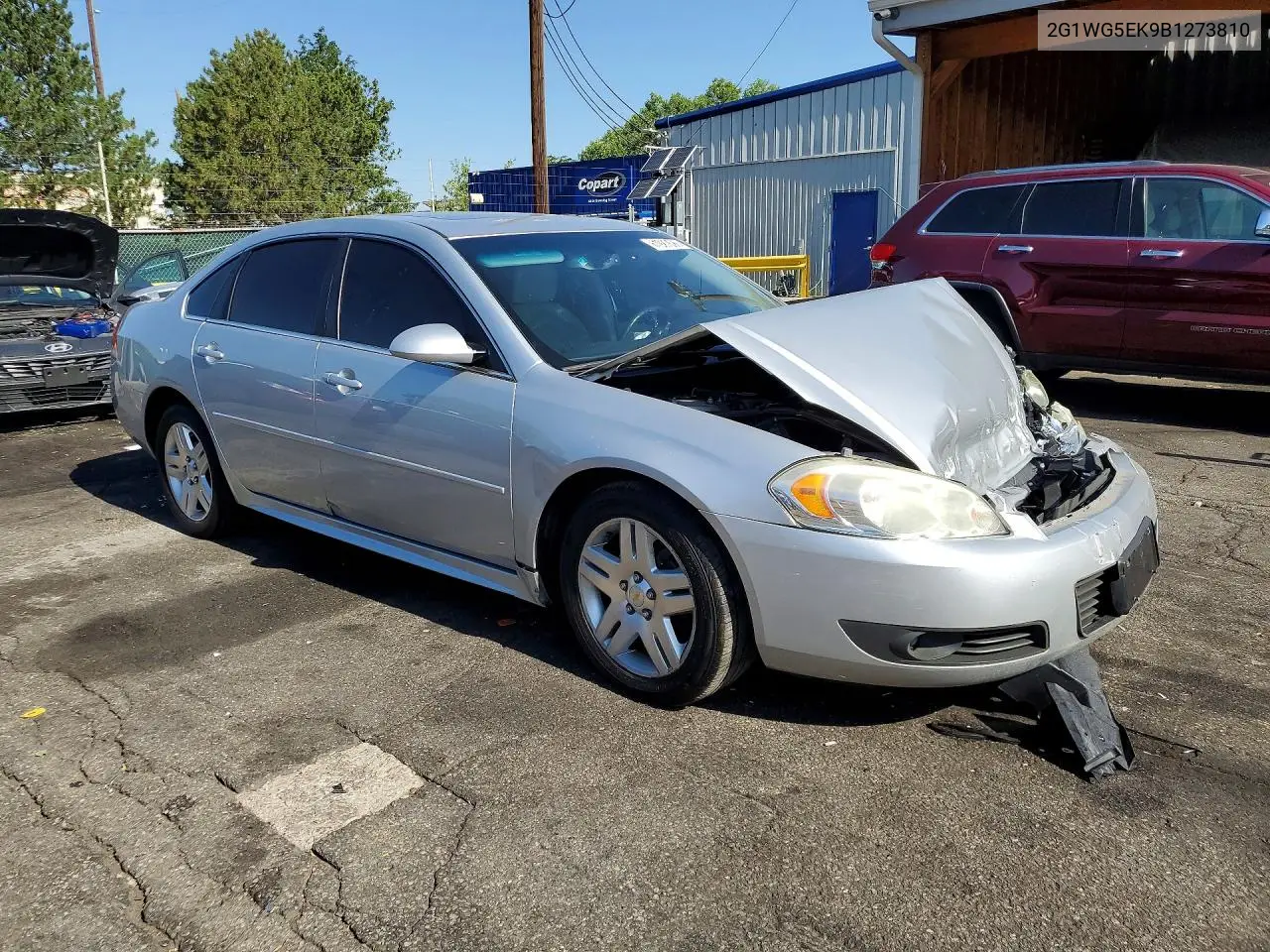 2011 Chevrolet Impala Lt VIN: 2G1WG5EK9B1273810 Lot: 61927696