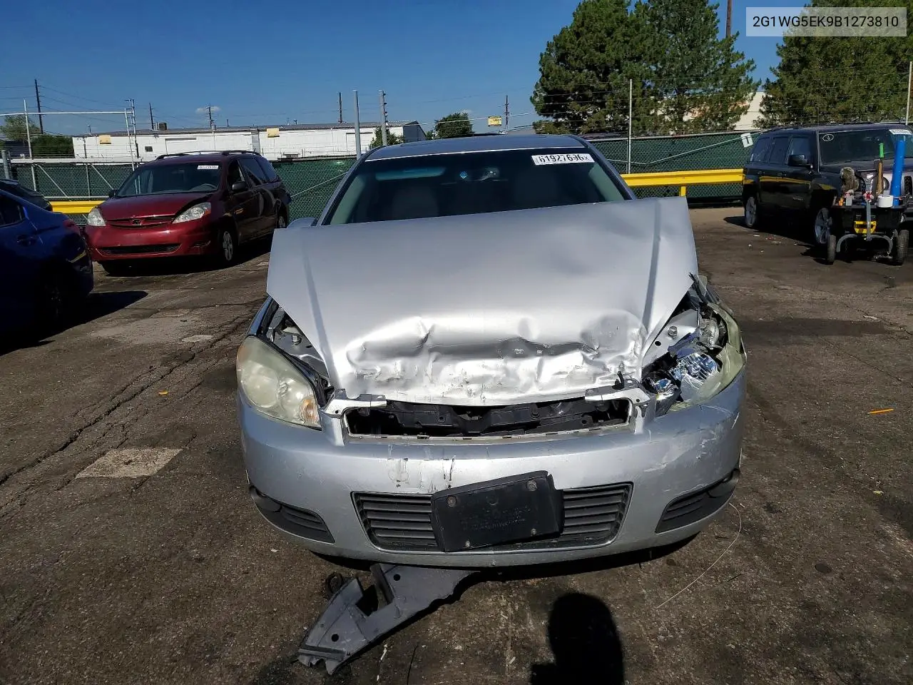 2011 Chevrolet Impala Lt VIN: 2G1WG5EK9B1273810 Lot: 61927696