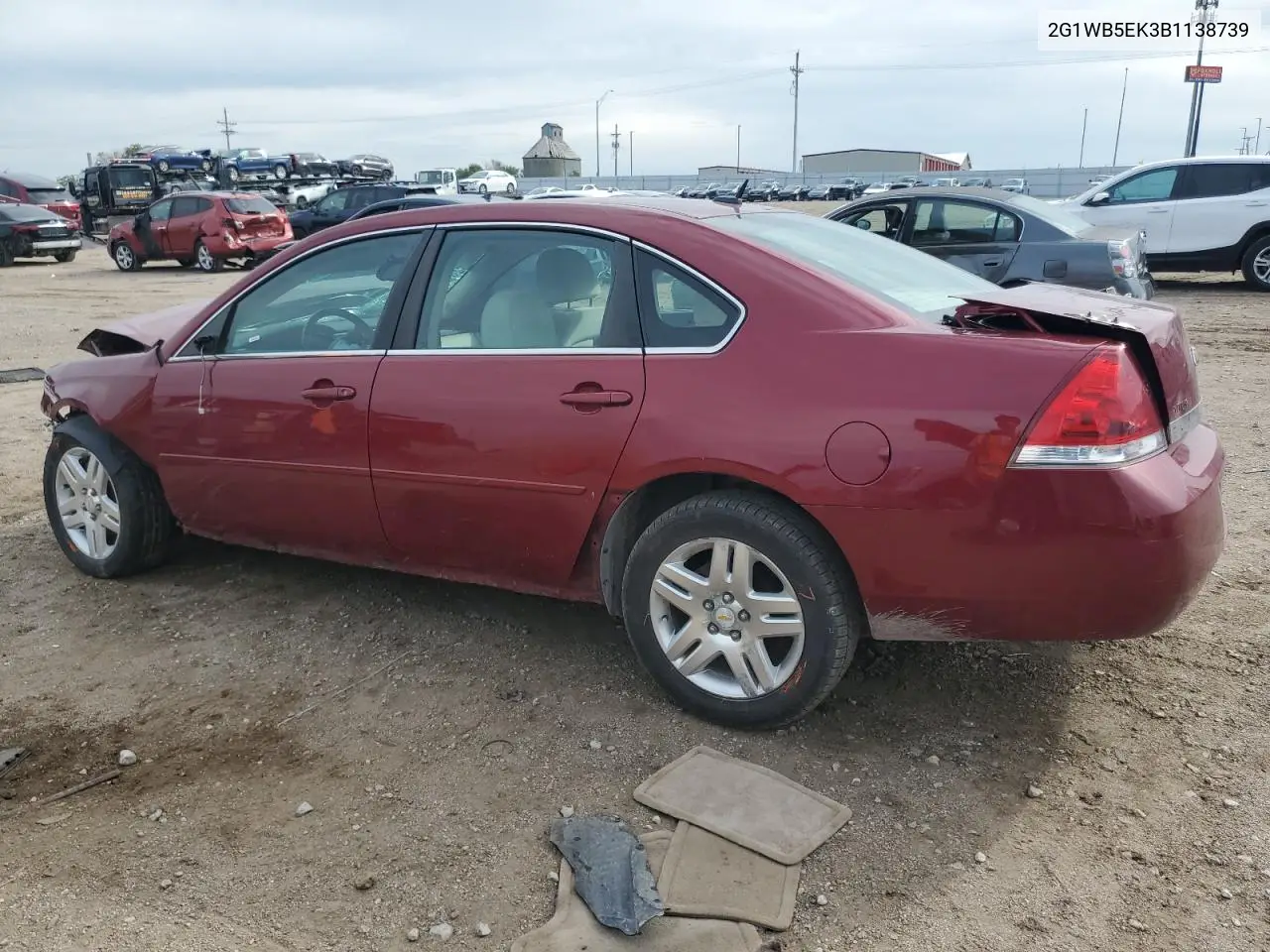 2G1WB5EK3B1138739 2011 Chevrolet Impala Lt
