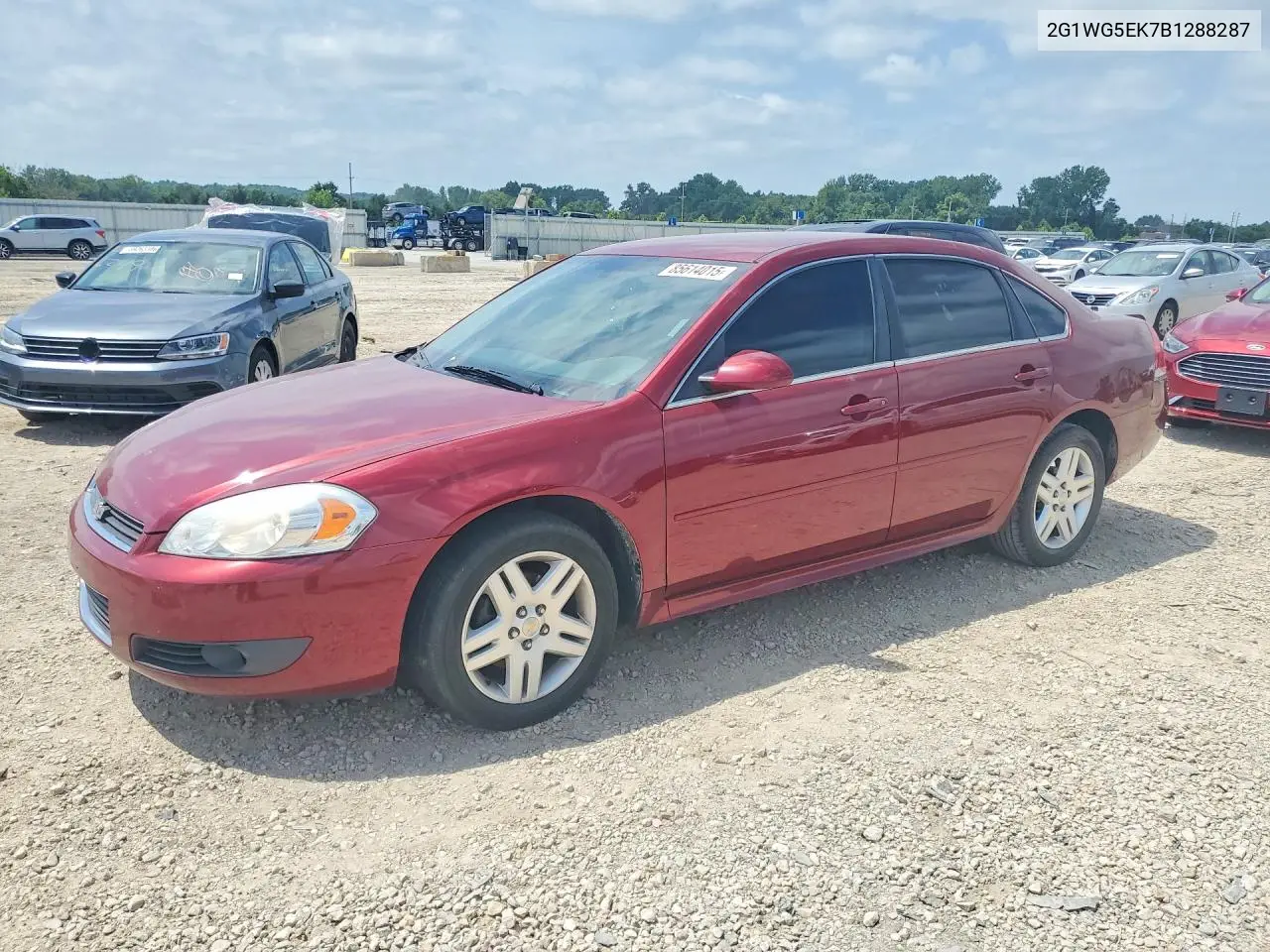 2011 Chevrolet Impala Lt VIN: 2G1WG5EK7B1288287 Lot: 85614015
