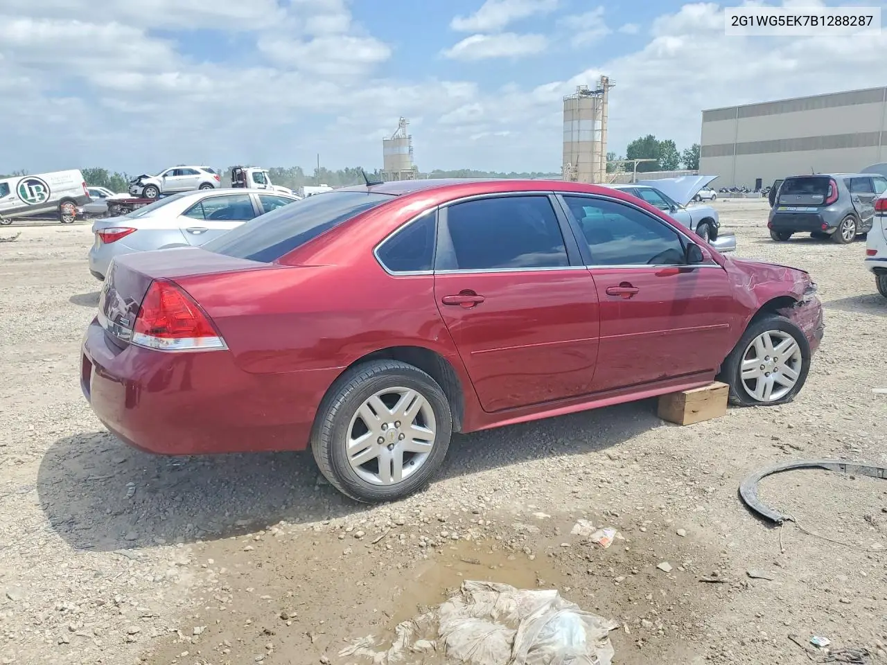 2011 Chevrolet Impala Lt VIN: 2G1WG5EK7B1288287 Lot: 85614015