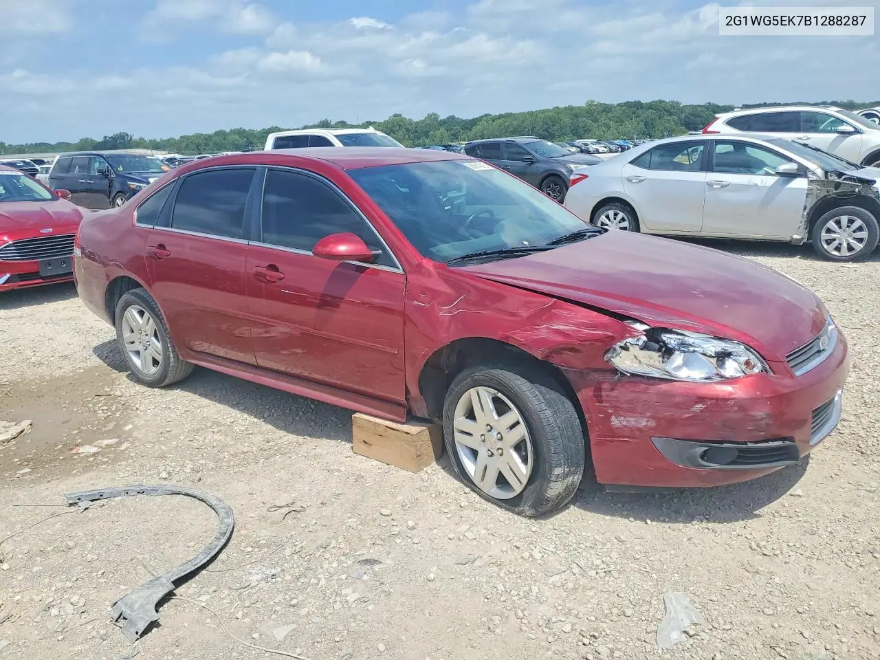 2011 Chevrolet Impala Lt VIN: 2G1WG5EK7B1288287 Lot: 85614015