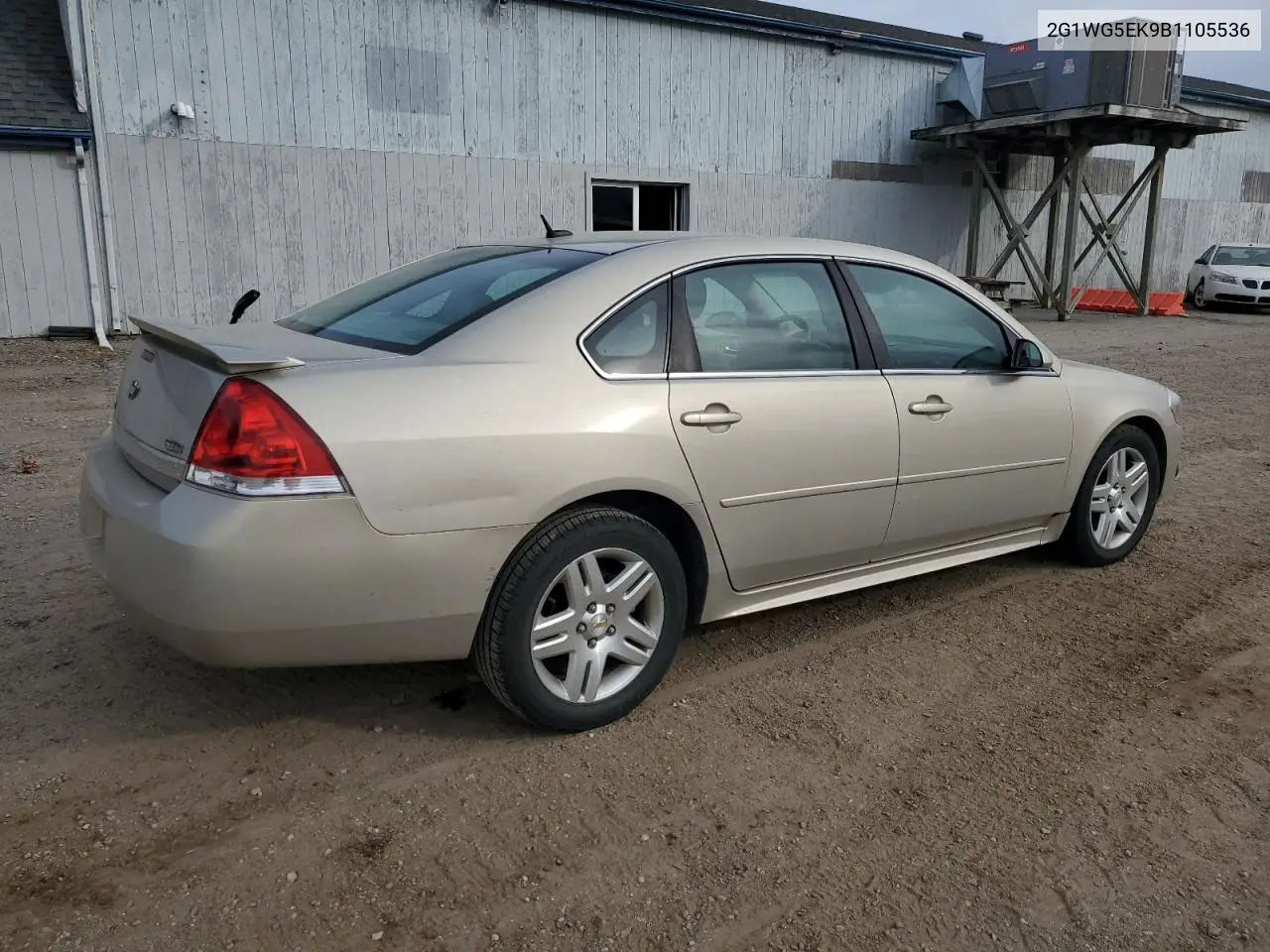 2G1WG5EK9B1105536 2011 Chevrolet Impala Lt