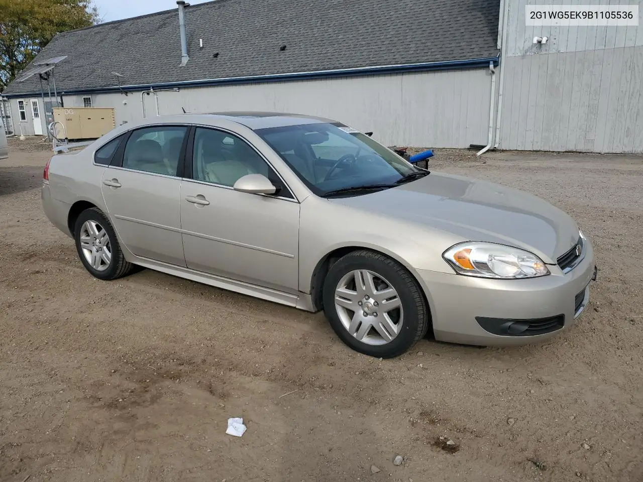 2G1WG5EK9B1105536 2011 Chevrolet Impala Lt