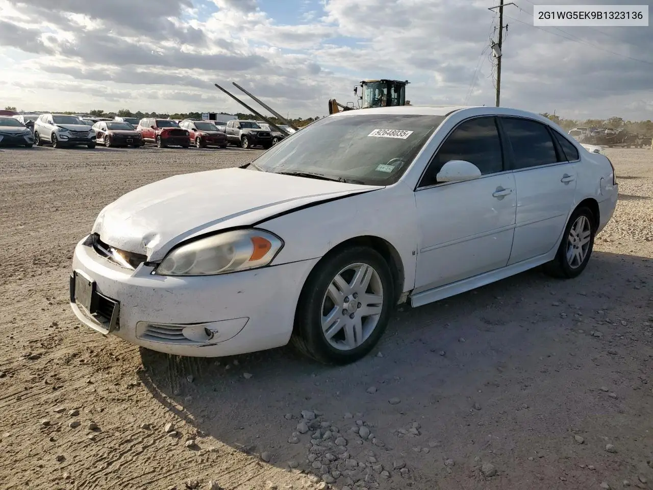 2G1WG5EK9B1323136 2011 Chevrolet Impala Lt