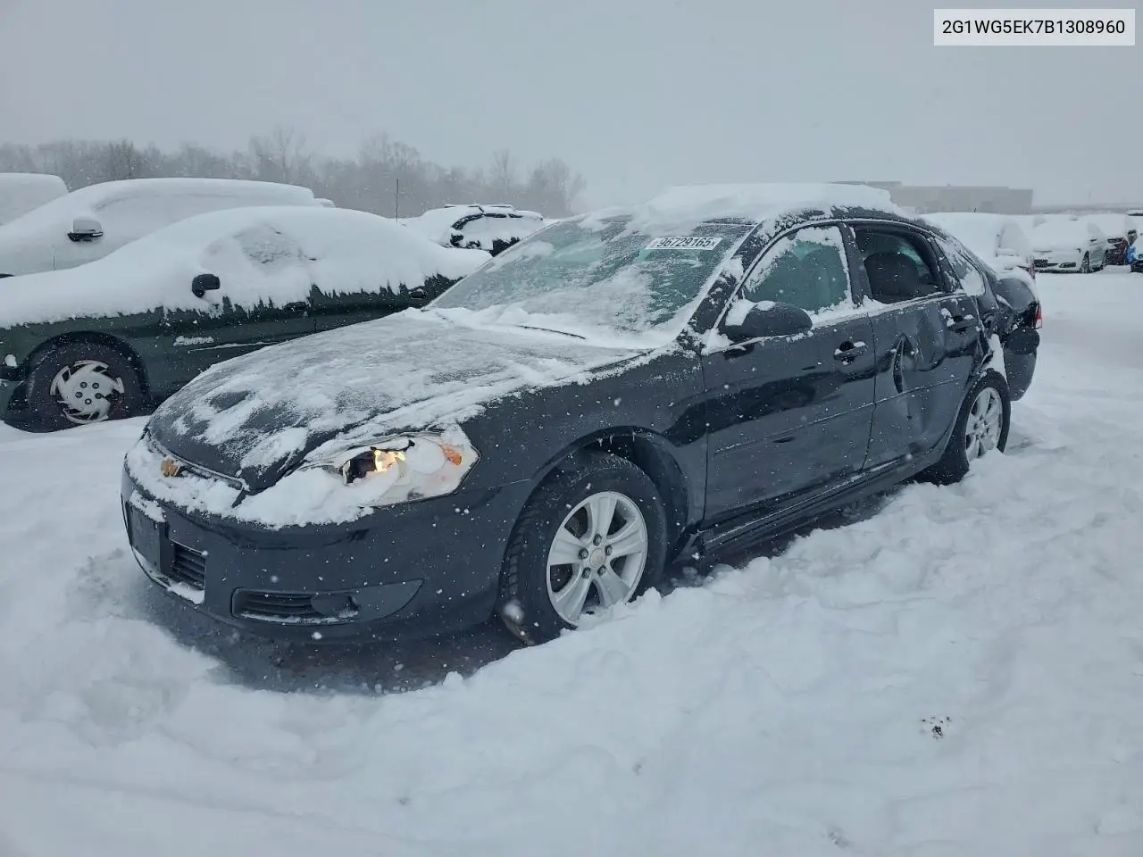 2G1WG5EK7B1308960 2011 Chevrolet Impala Lt