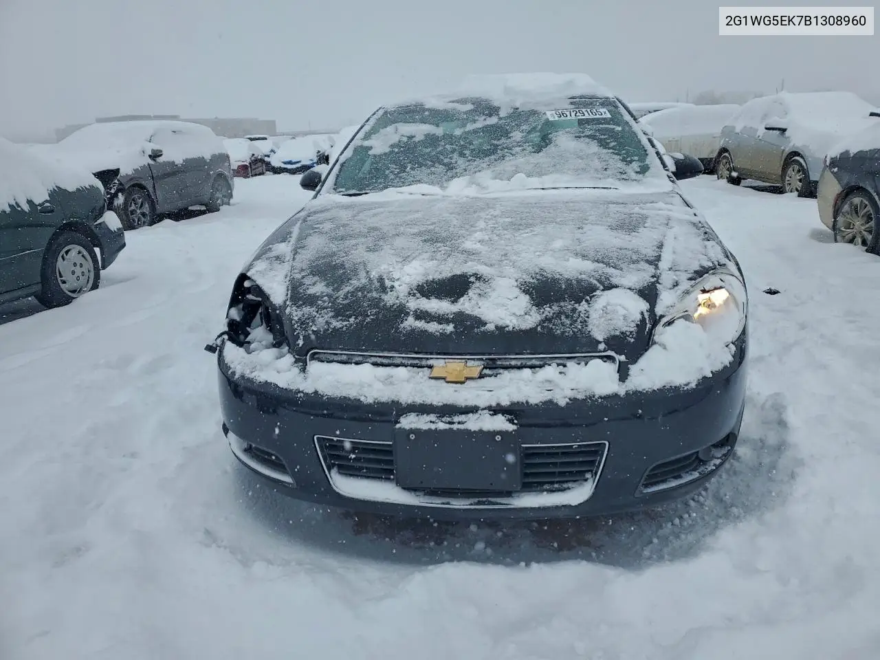2G1WG5EK7B1308960 2011 Chevrolet Impala Lt