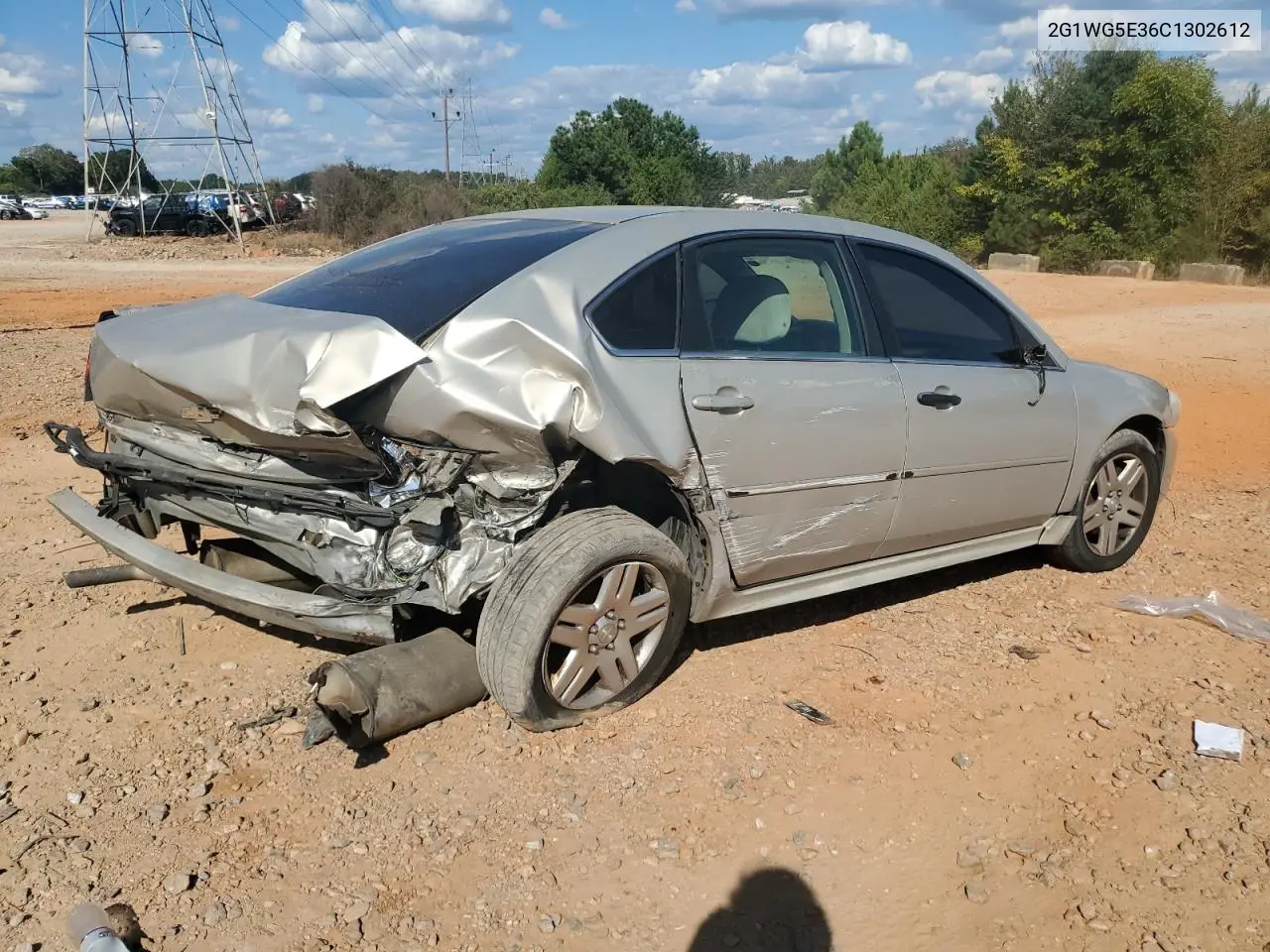 2G1WG5E36C1302612 2012 Chevrolet Impala Lt