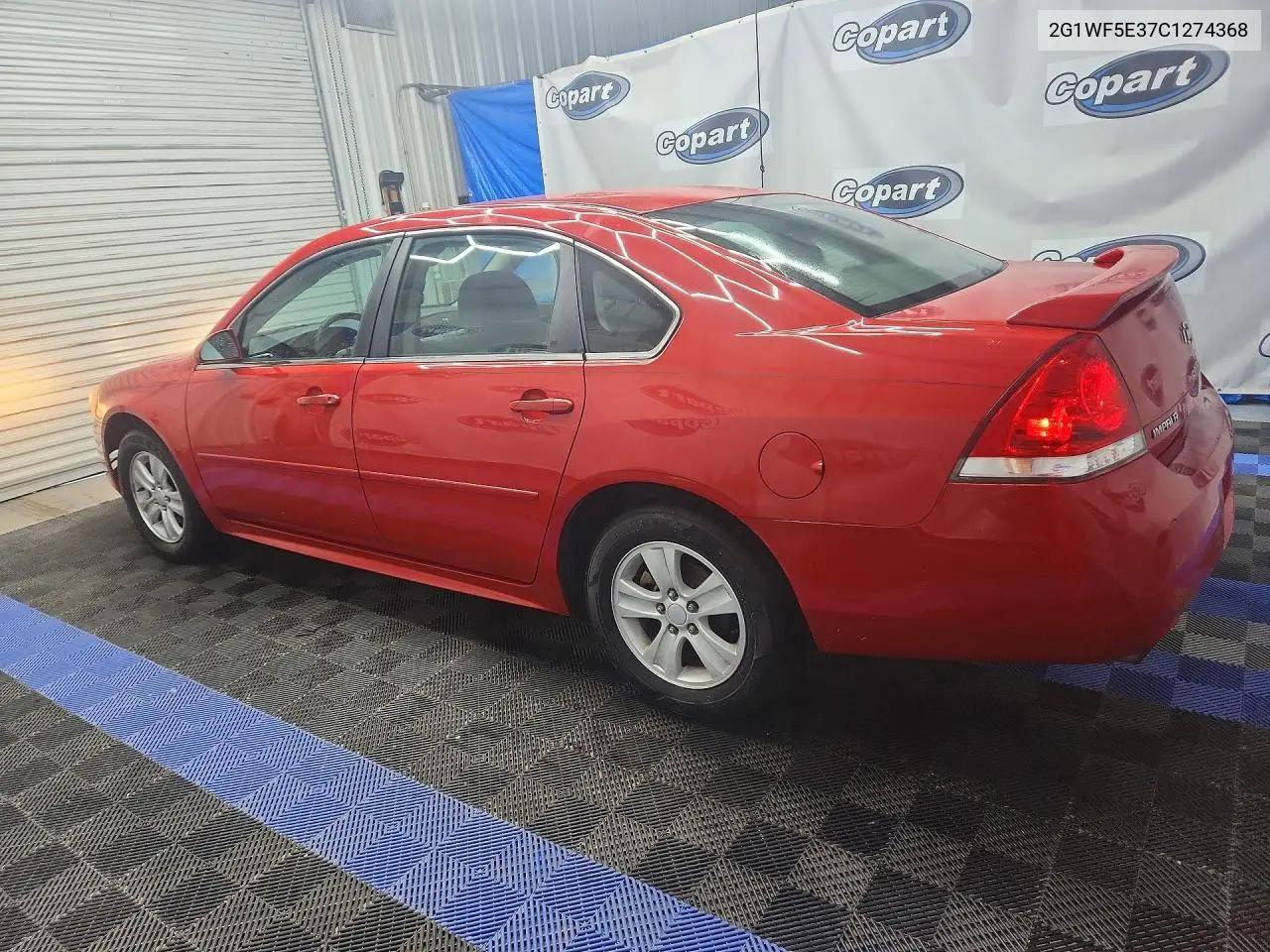 2012 Chevrolet Impala Ls VIN: 2G1WF5E37C1274368 Lot: 59081926