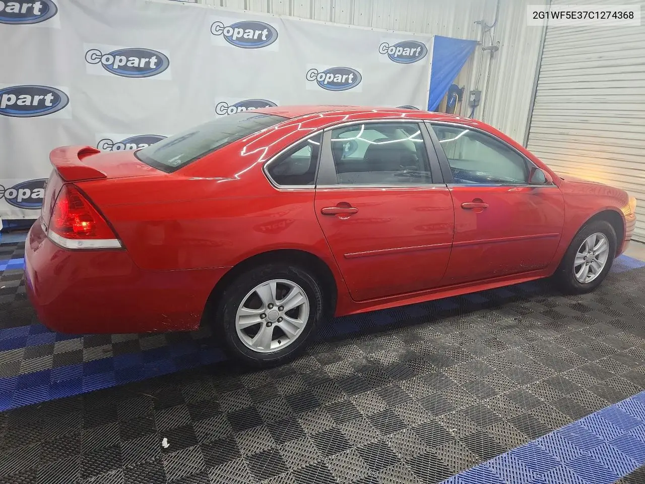 2012 Chevrolet Impala Ls VIN: 2G1WF5E37C1274368 Lot: 59081926