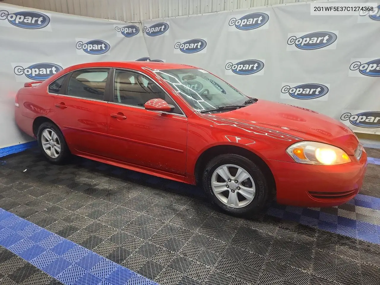 2012 Chevrolet Impala Ls VIN: 2G1WF5E37C1274368 Lot: 59081926