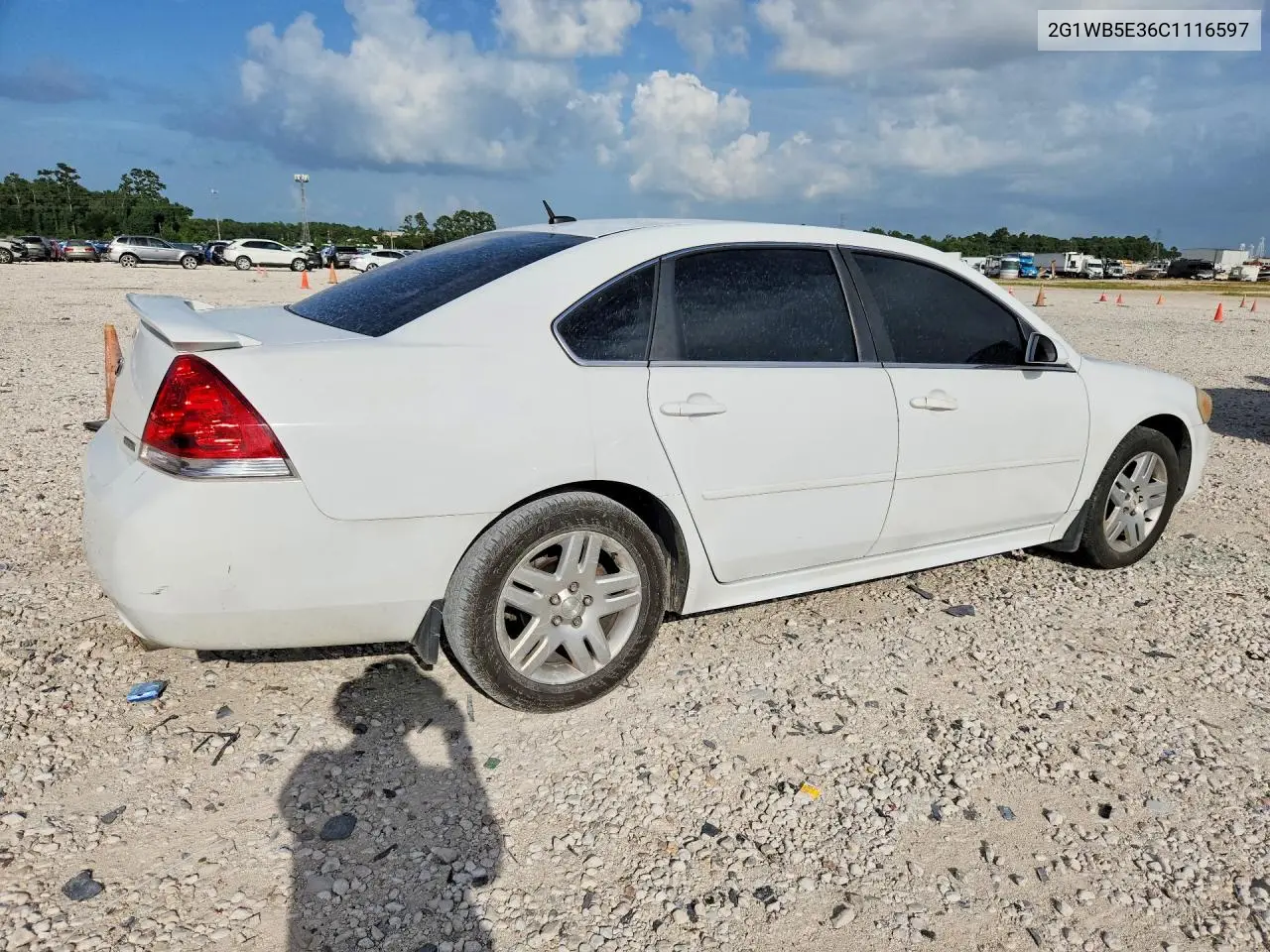 2012 Chevrolet Impala Lt VIN: 2G1WB5E36C1116597 Lot: 60314806