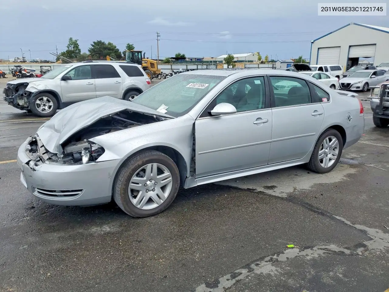 2012 Chevrolet Impala Lt VIN: 2G1WG5E33C1221745 Lot: 61027096