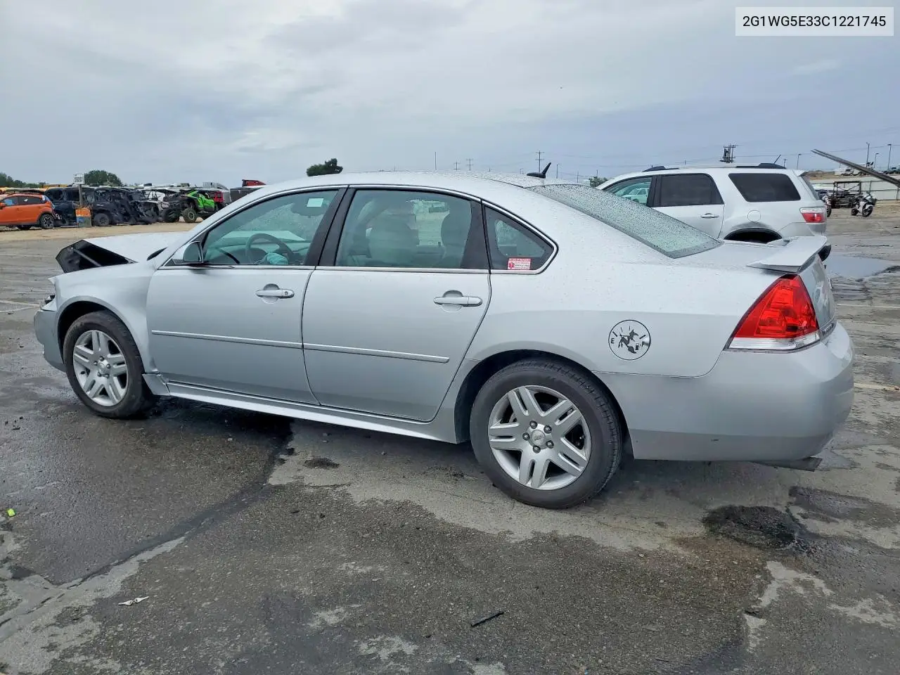 2012 Chevrolet Impala Lt VIN: 2G1WG5E33C1221745 Lot: 61027096