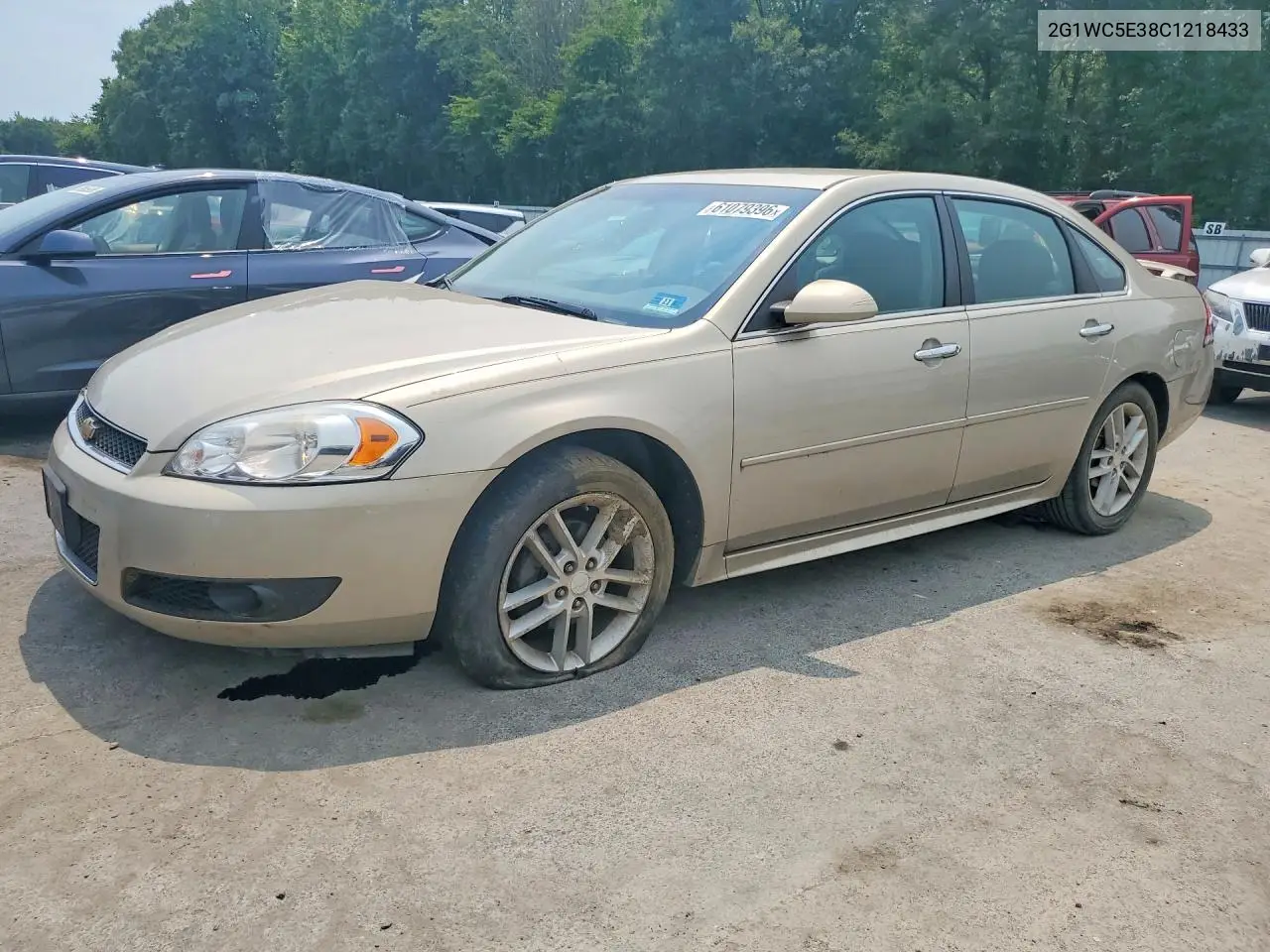 2012 Chevrolet Impala Ltz VIN: 2G1WC5E38C1218433 Lot: 61079396