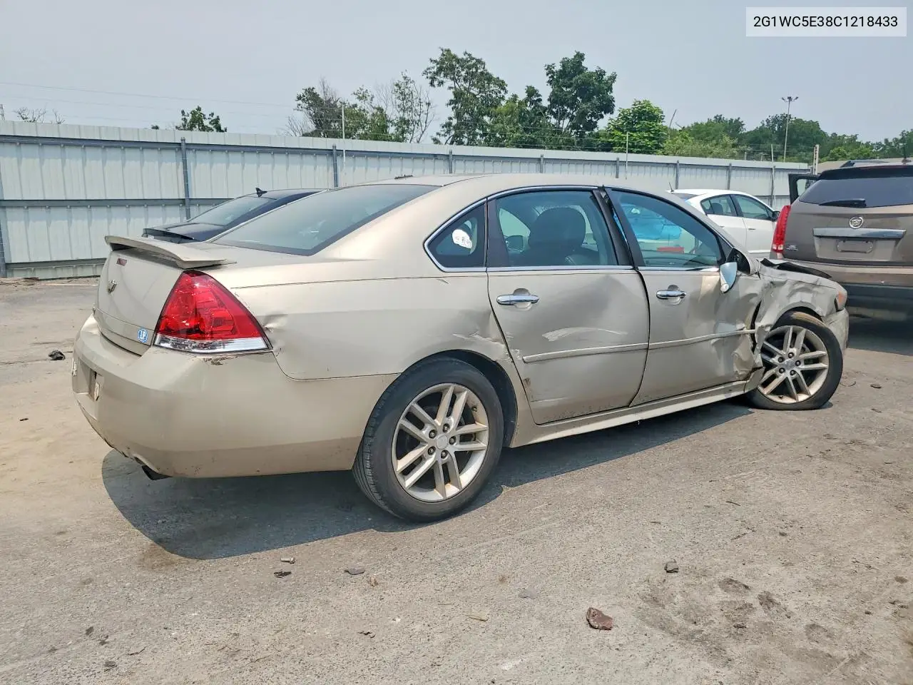2012 Chevrolet Impala Ltz VIN: 2G1WC5E38C1218433 Lot: 61079396