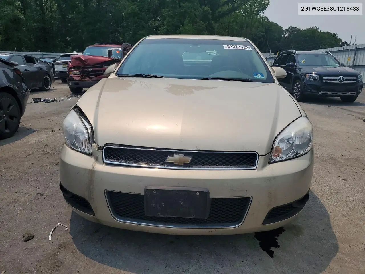 2012 Chevrolet Impala Ltz VIN: 2G1WC5E38C1218433 Lot: 61079396