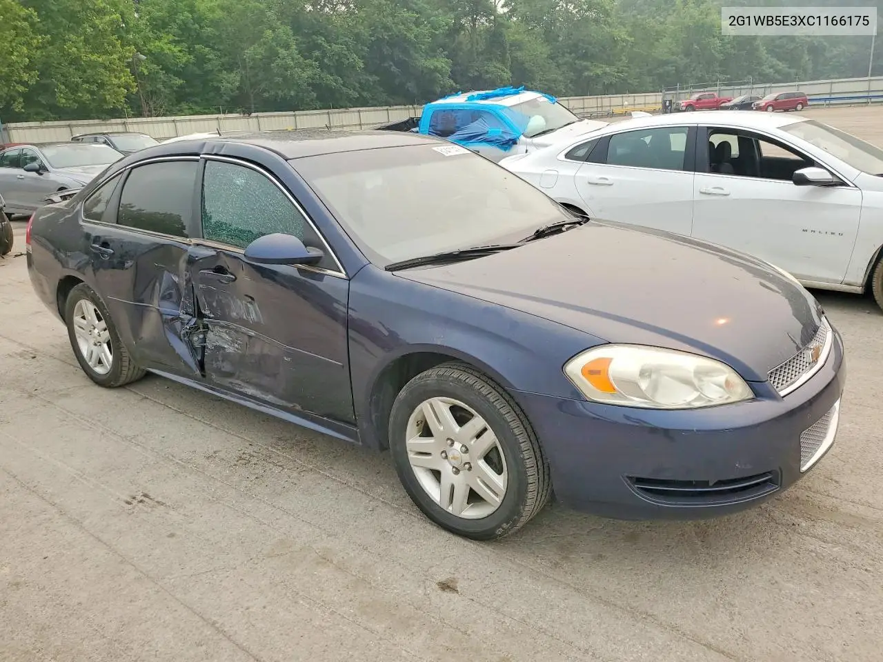 2012 Chevrolet Impala Lt VIN: 2G1WB5E3XC1166175 Lot: 61411476
