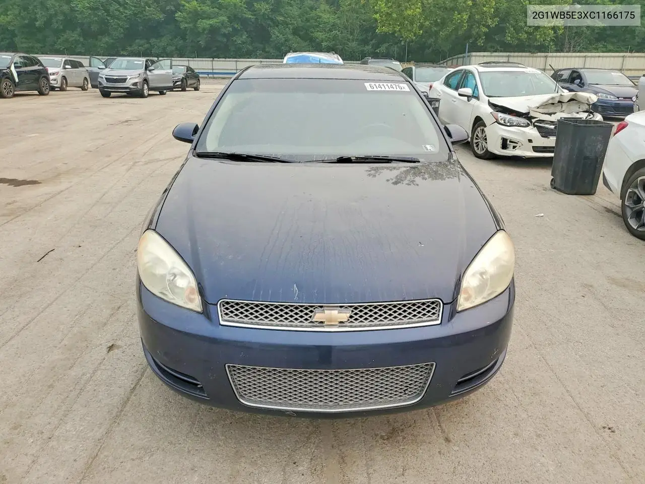 2012 Chevrolet Impala Lt VIN: 2G1WB5E3XC1166175 Lot: 61411476