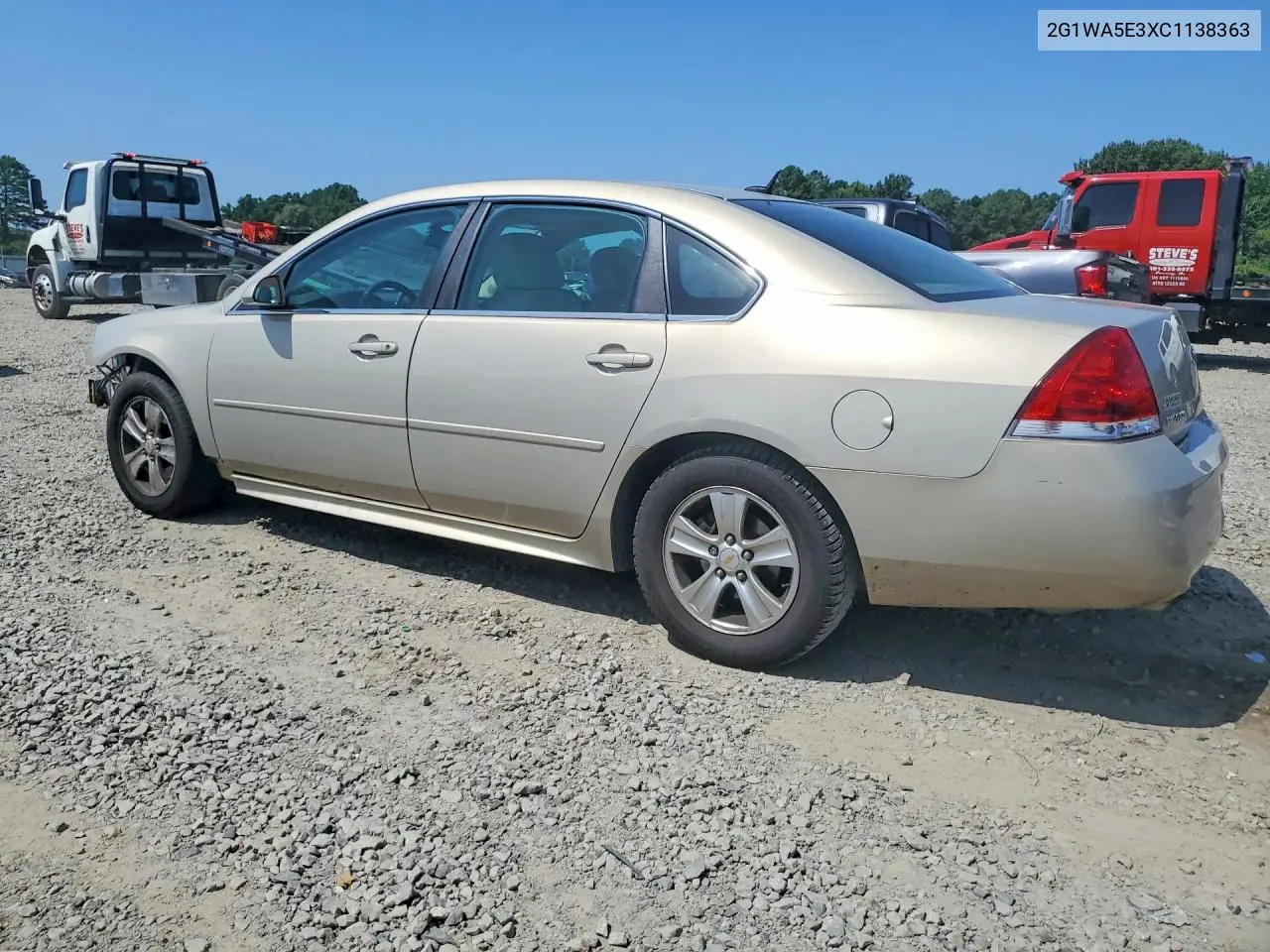 2012 Chevrolet Impala Ls VIN: 2G1WA5E3XC1138363 Lot: 61921766