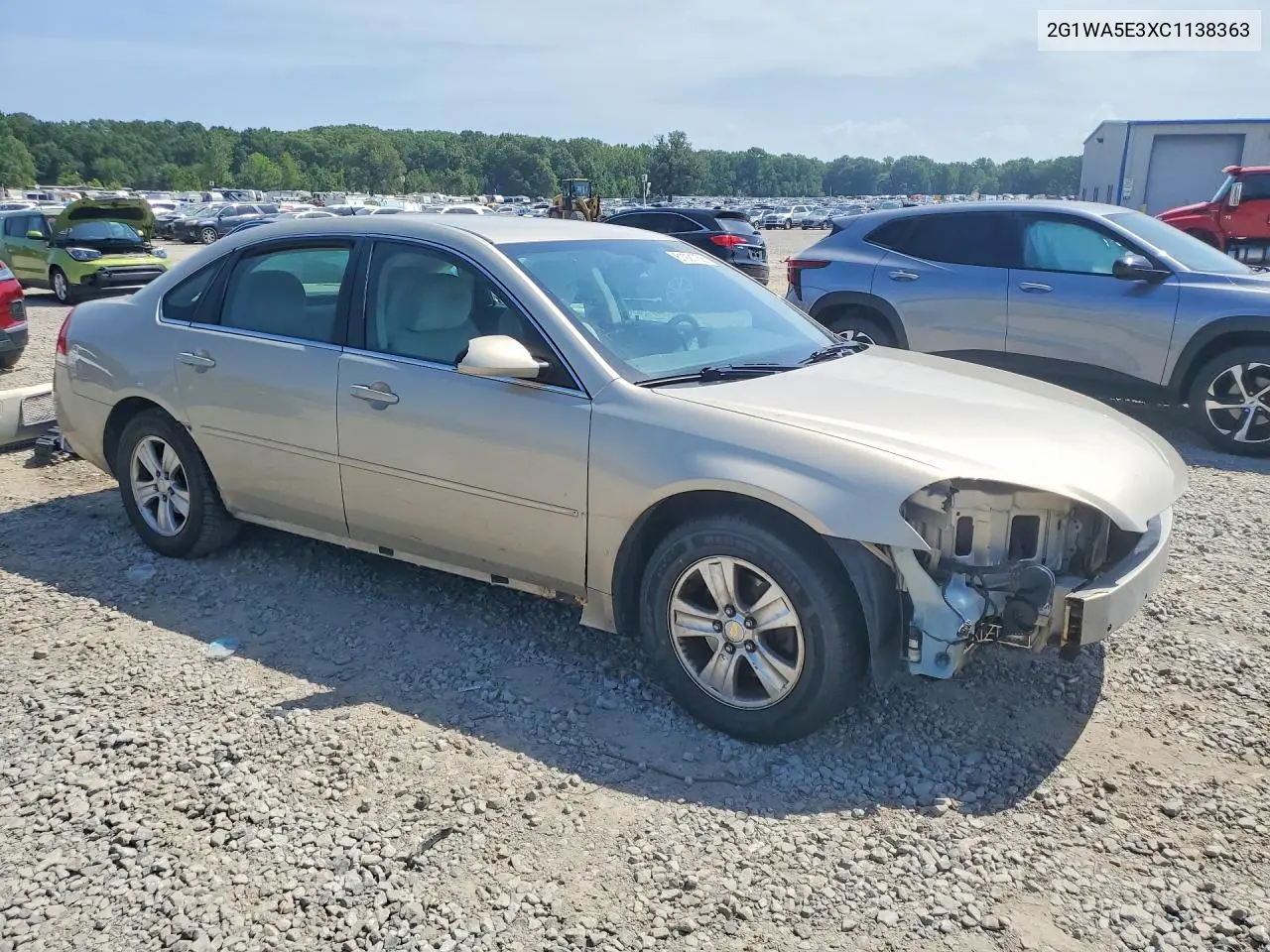 2012 Chevrolet Impala Ls VIN: 2G1WA5E3XC1138363 Lot: 61921766