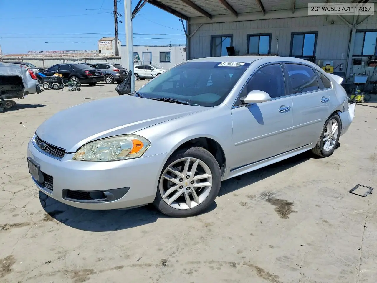 2012 Chevrolet Impala Ltz VIN: 2G1WC5E37C1117867 Lot: 61982606