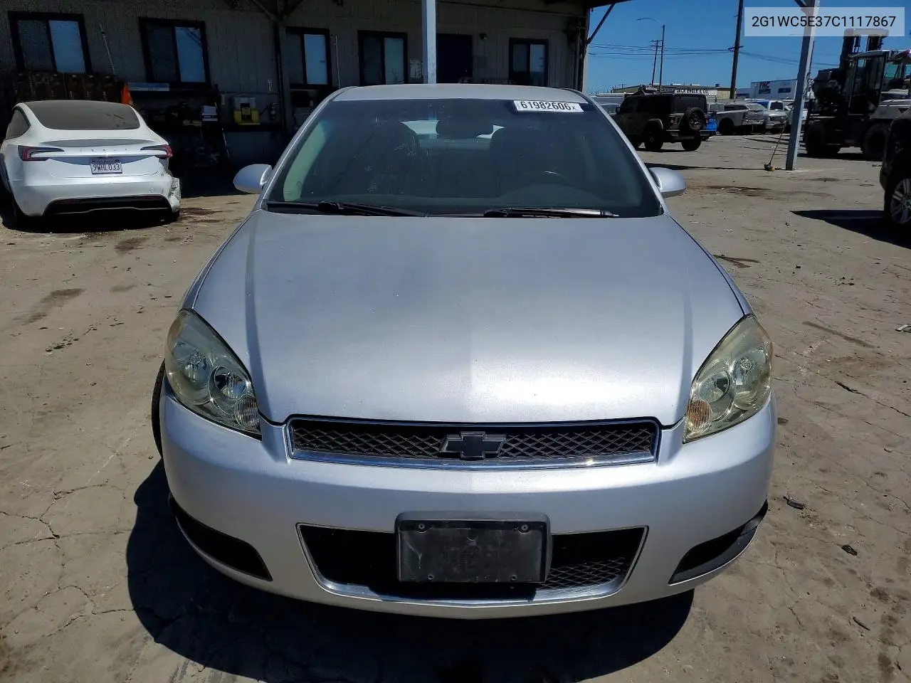 2012 Chevrolet Impala Ltz VIN: 2G1WC5E37C1117867 Lot: 61982606