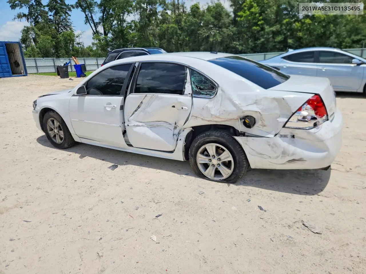 2G1WA5E31C1135495 2012 Chevrolet Impala Ls