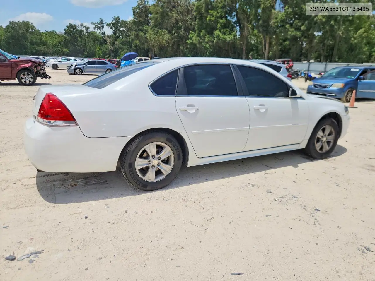 2G1WA5E31C1135495 2012 Chevrolet Impala Ls