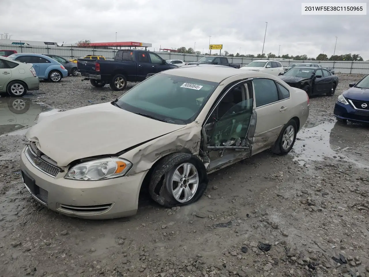 2G1WF5E38C1150965 2012 Chevrolet Impala Ls