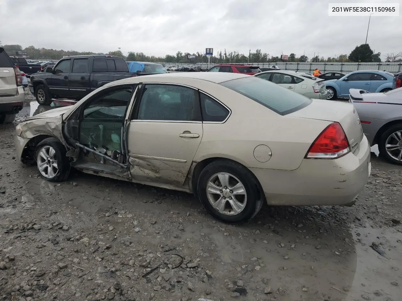 2G1WF5E38C1150965 2012 Chevrolet Impala Ls