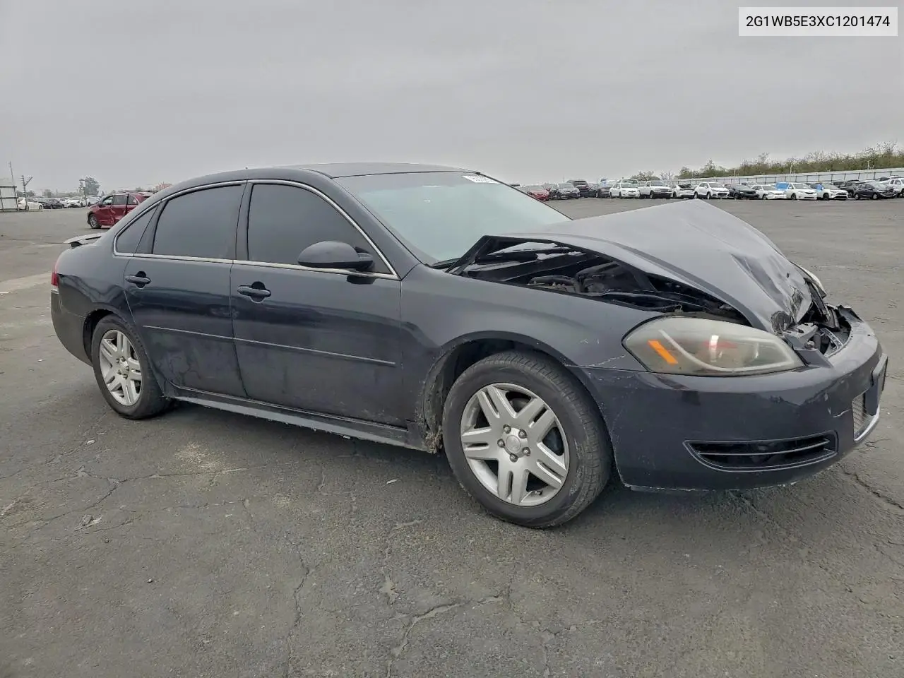 2G1WB5E3XC1201474 2012 Chevrolet Impala Lt