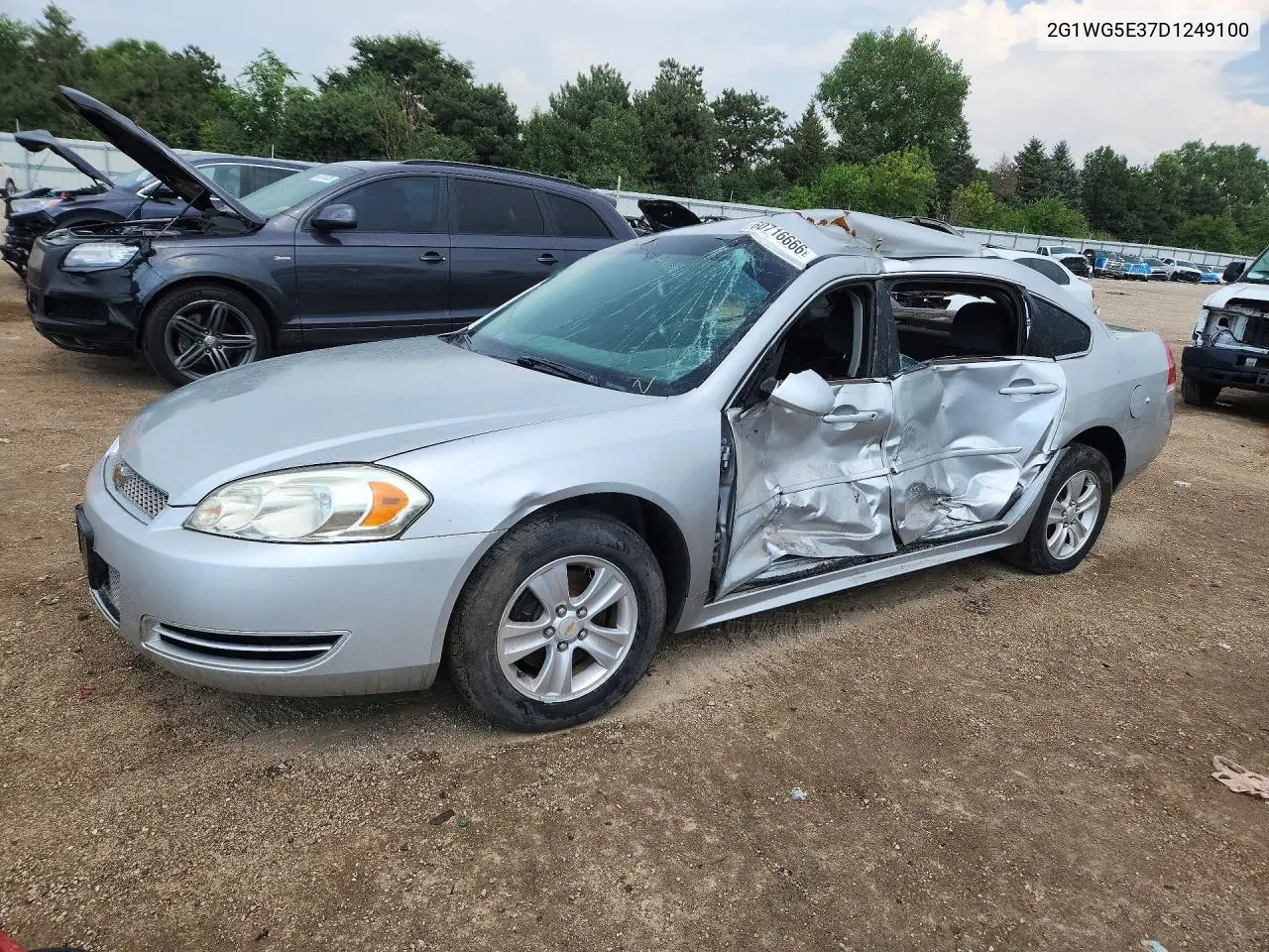 2013 Chevrolet Impala Lt VIN: 2G1WG5E37D1249100 Lot: 60716666