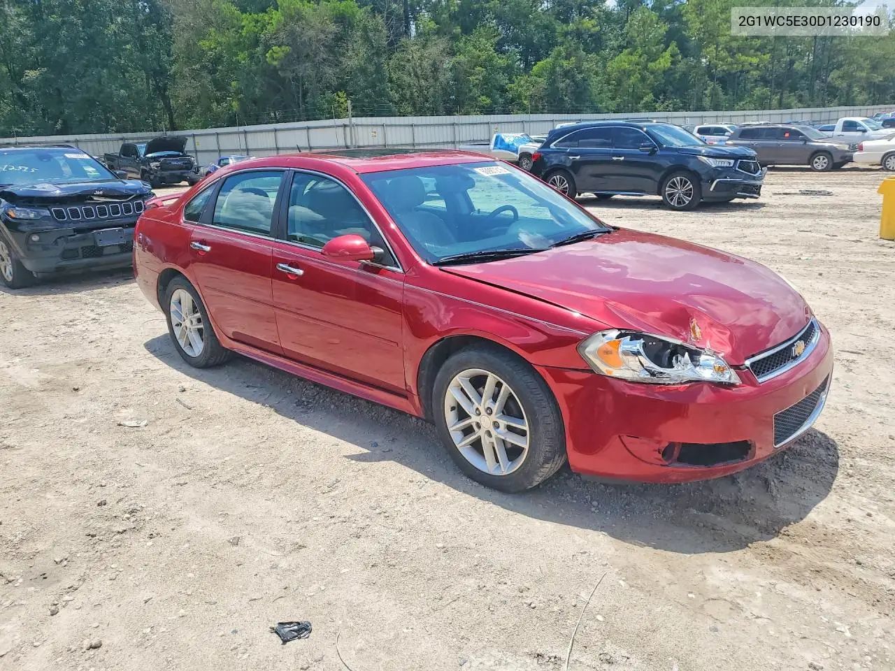 2013 Chevrolet Impala Ltz VIN: 2G1WC5E30D1230190 Lot: 60987216