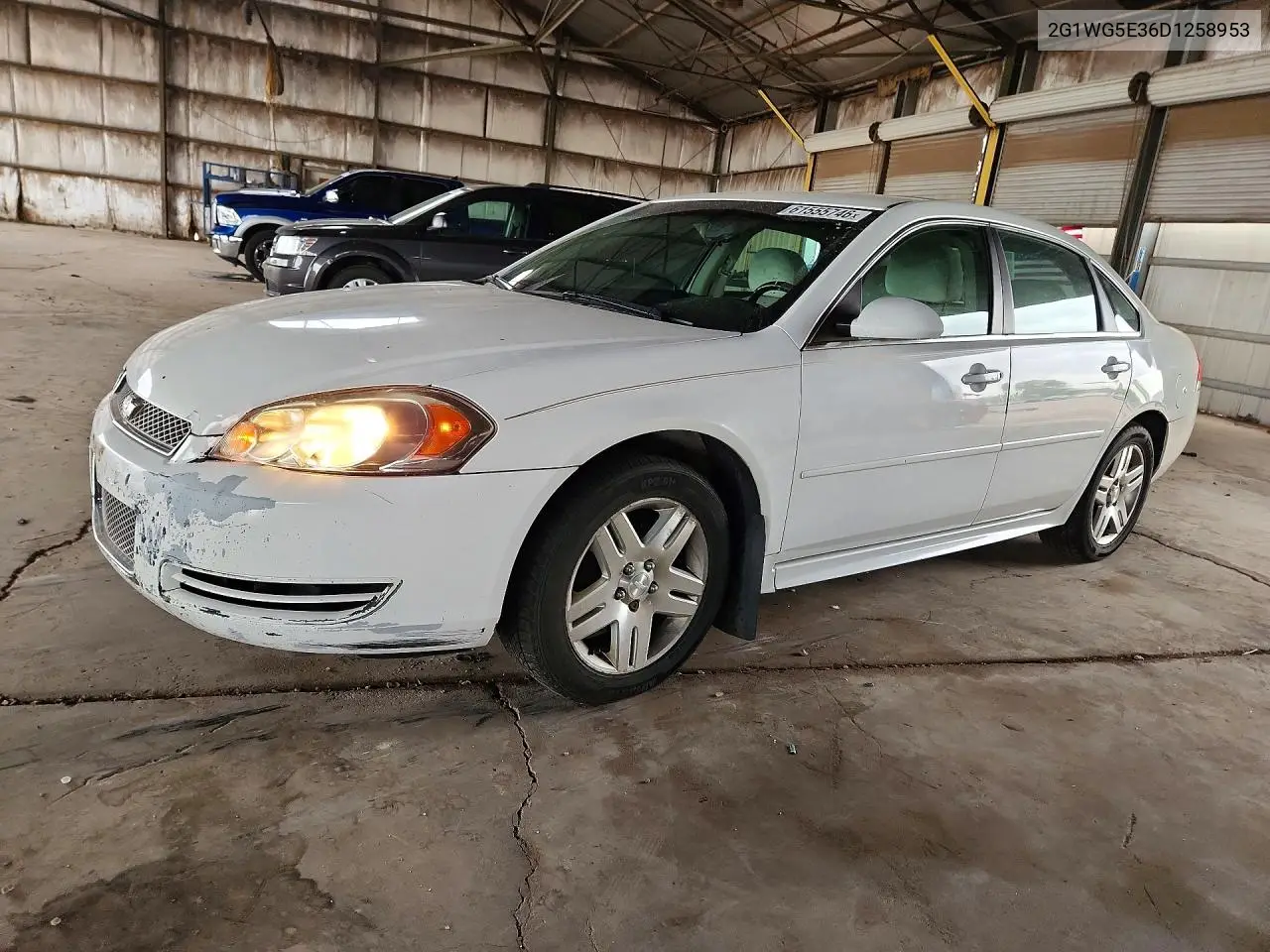 2013 Chevrolet Impala Lt VIN: 2G1WG5E36D1258953 Lot: 61555746