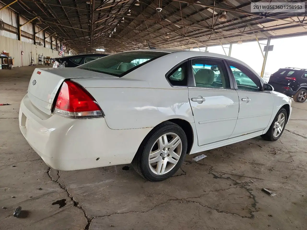 2013 Chevrolet Impala Lt VIN: 2G1WG5E36D1258953 Lot: 61555746