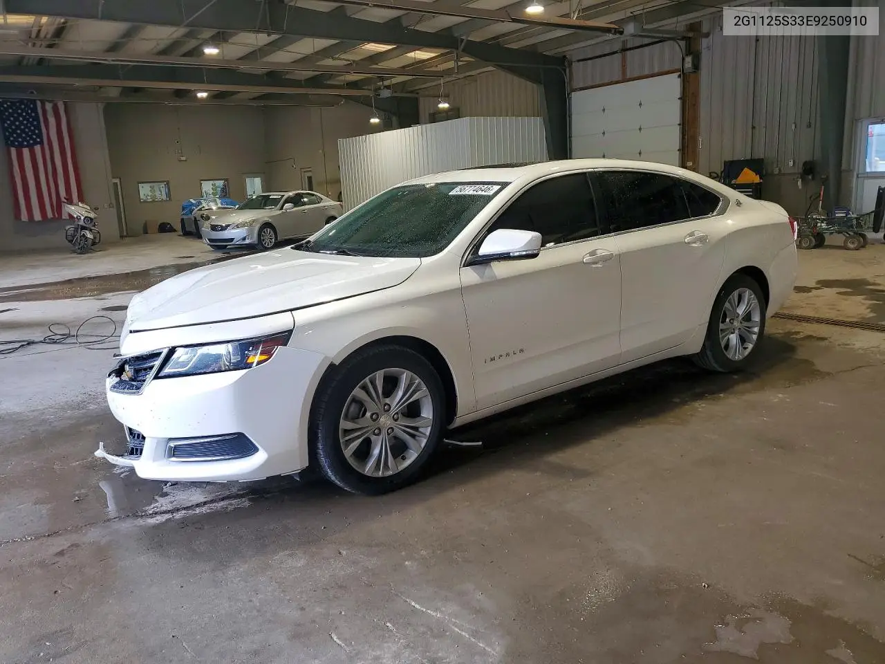 2014 Chevrolet Impala Lt VIN: 2G1125S33E9250910 Lot: 56774646