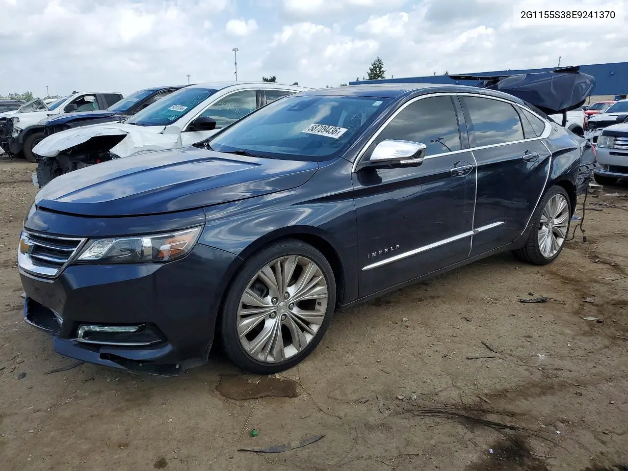 2014 Chevrolet Impala Ltz VIN: 2G1155S38E9241370 Lot: 58709436