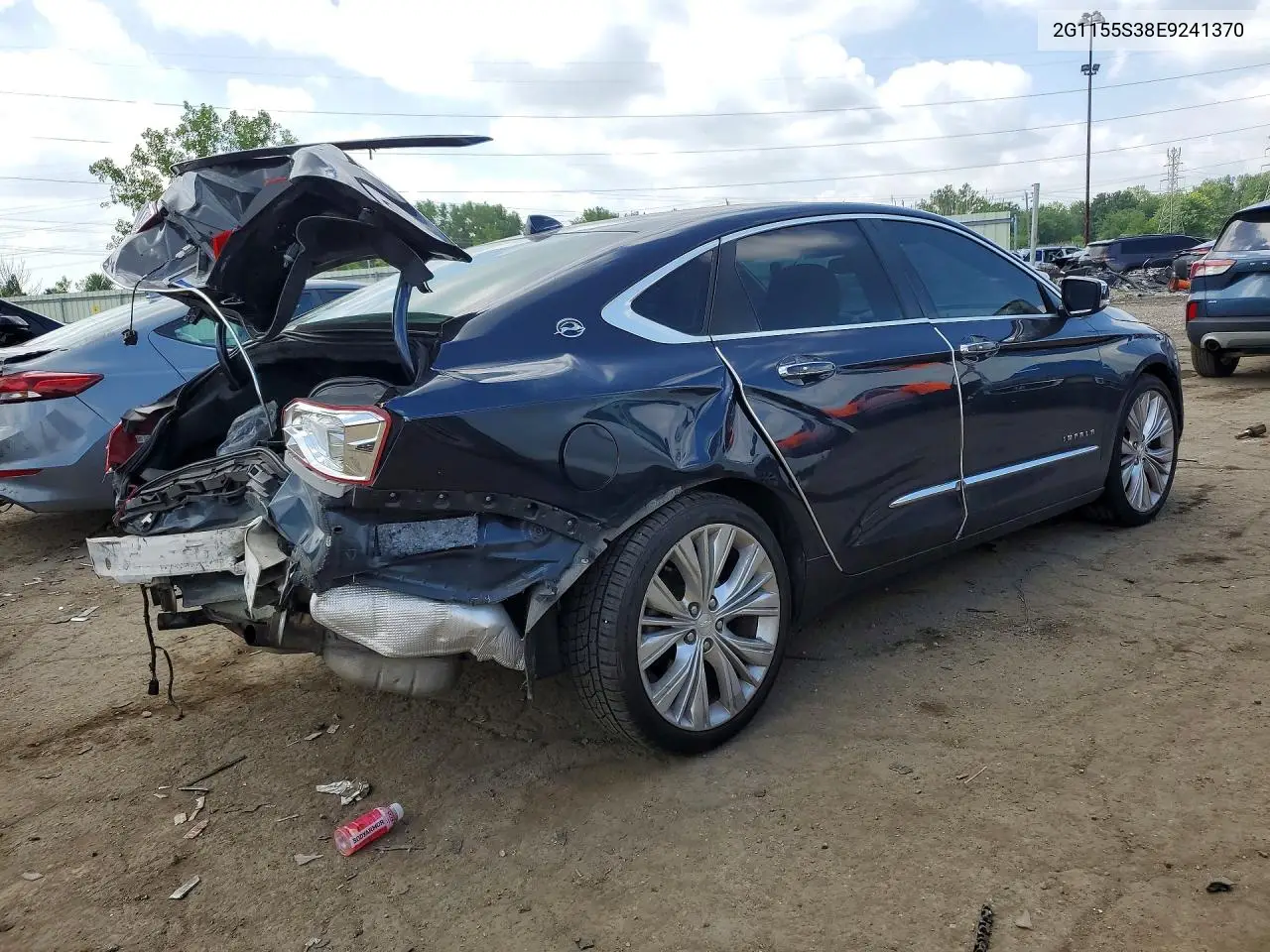 2014 Chevrolet Impala Ltz VIN: 2G1155S38E9241370 Lot: 58709436