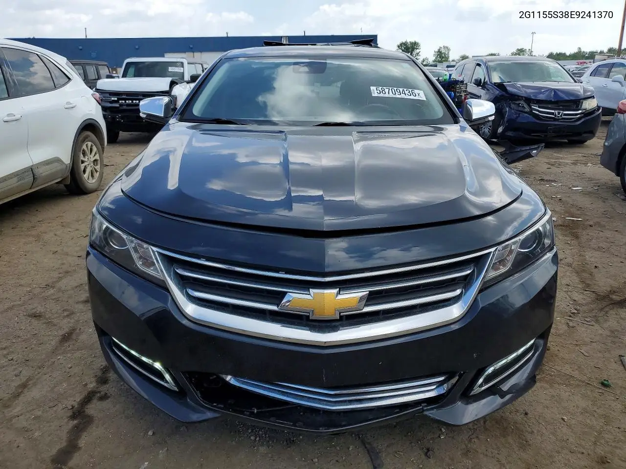 2014 Chevrolet Impala Ltz VIN: 2G1155S38E9241370 Lot: 58709436