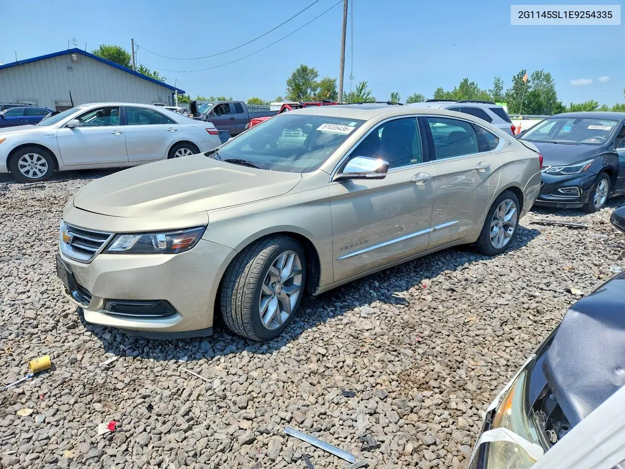 2014 Chevrolet Impala Ltz VIN: 2G1145SL1E9254335 Lot: 61035436