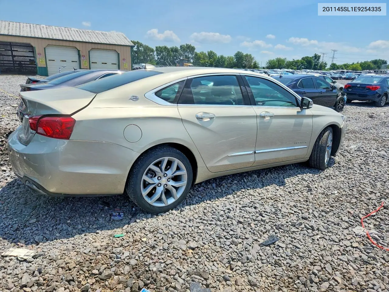 2014 Chevrolet Impala Ltz VIN: 2G1145SL1E9254335 Lot: 61035436