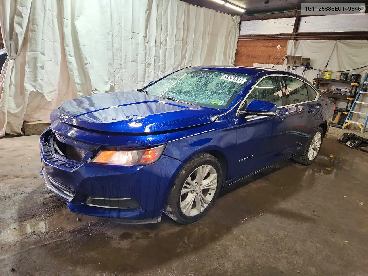 2014 Chevrolet Impala Lt VIN: 1G1125S35EU149645 Lot: 61203206