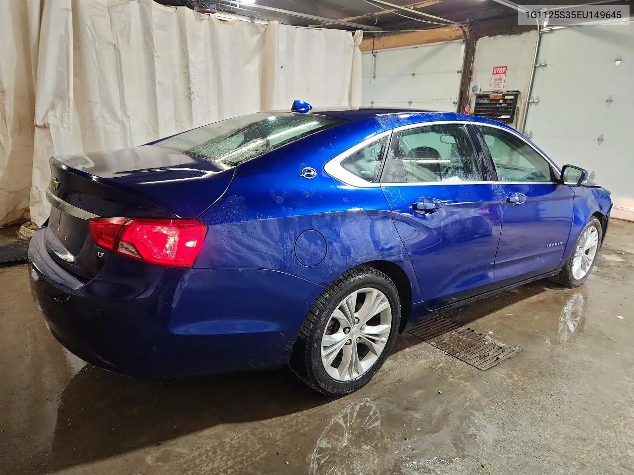 2014 Chevrolet Impala Lt VIN: 1G1125S35EU149645 Lot: 61203206