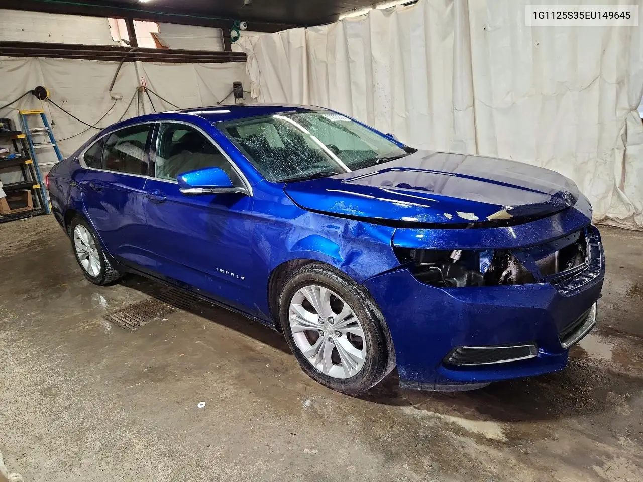 2014 Chevrolet Impala Lt VIN: 1G1125S35EU149645 Lot: 61203206