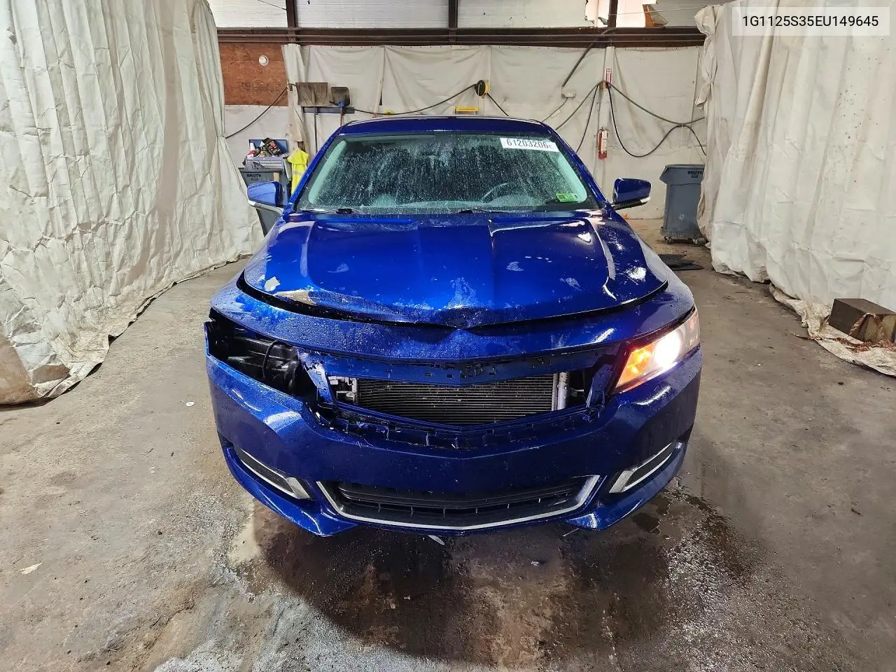 2014 Chevrolet Impala Lt VIN: 1G1125S35EU149645 Lot: 61203206