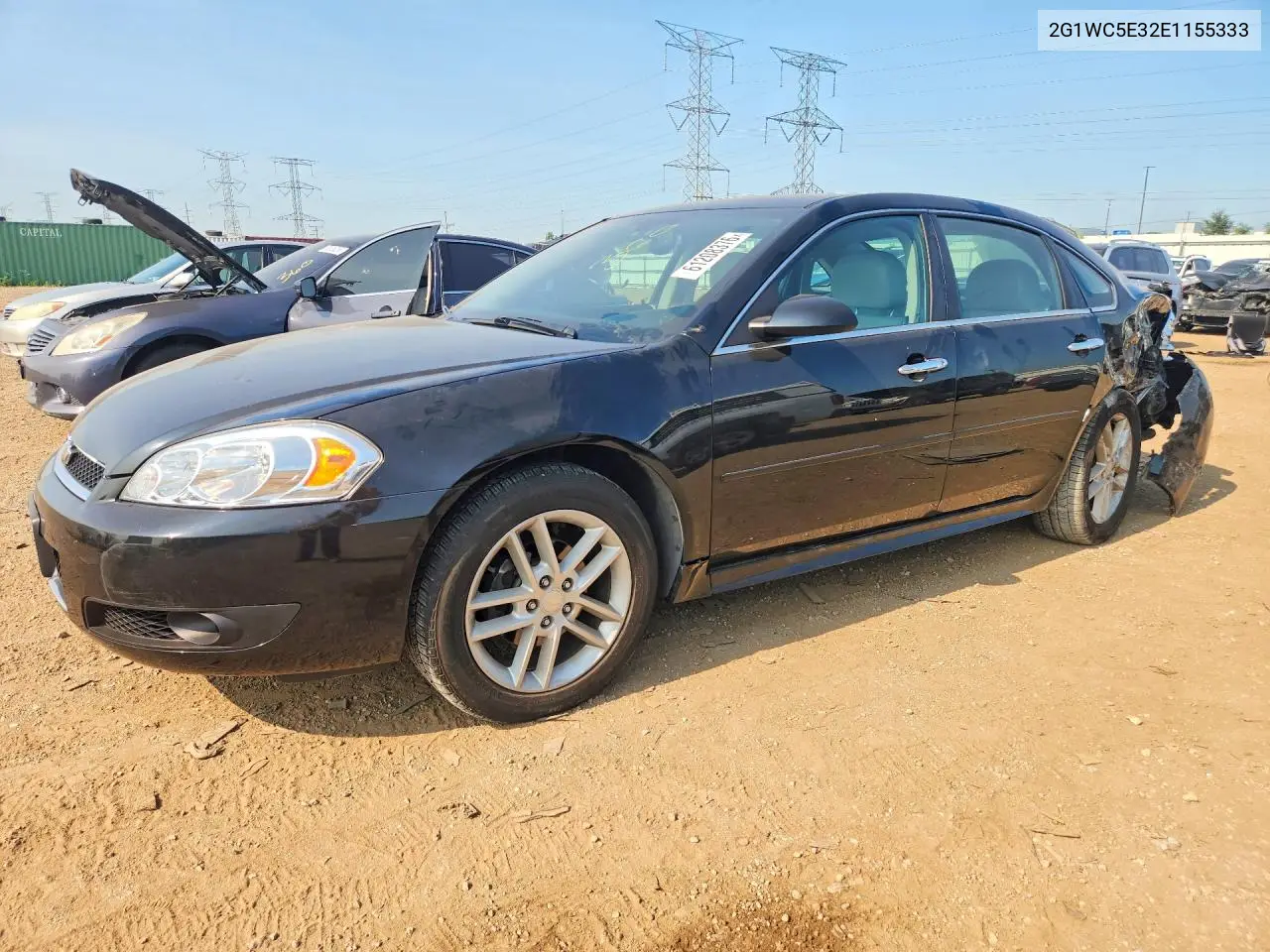 2014 Chevrolet Impala Limited Ltz VIN: 2G1WC5E32E1155333 Lot: 61208376