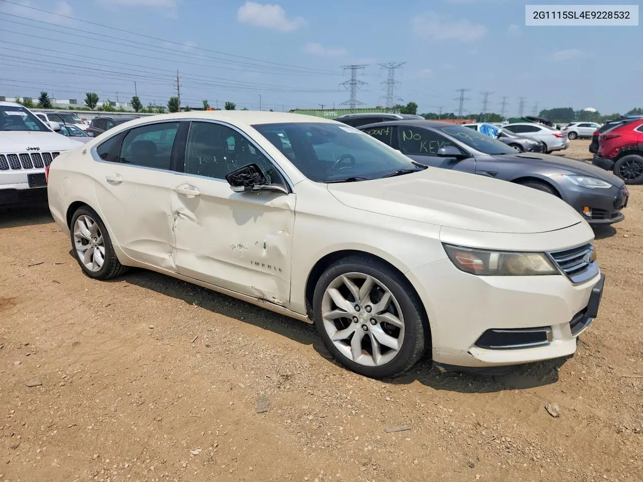 2014 Chevrolet Impala Lt VIN: 2G1115SL4E9228532 Lot: 61527536