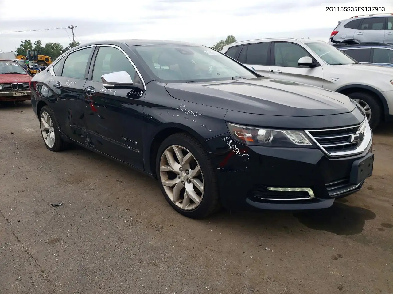 2014 Chevrolet Impala Ltz VIN: 2G1155S35E9137953 Lot: 61550206
