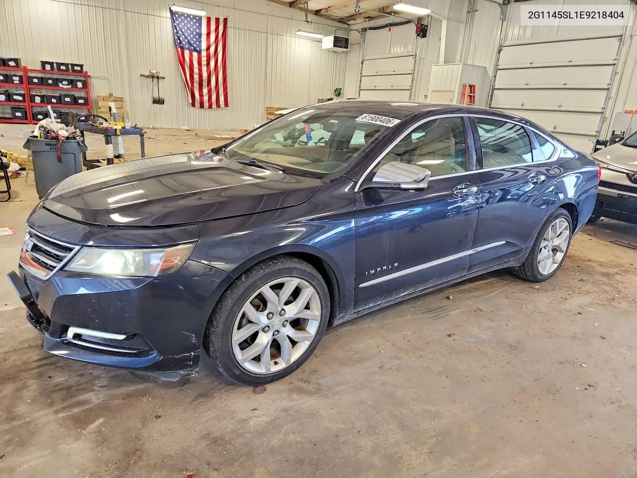 2014 Chevrolet Impala Ltz VIN: 2G1145SL1E9218404 Lot: 61900406